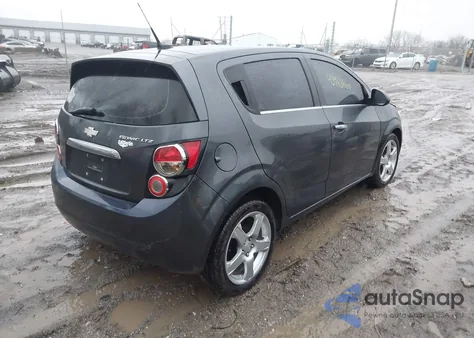 2013 Chevrolet Sonic Ltz Auto z USA, uszkodzony, nr VIN 1G1JE6SG1D4171401